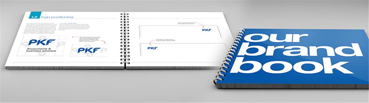 Printing the PKFI brand book 
