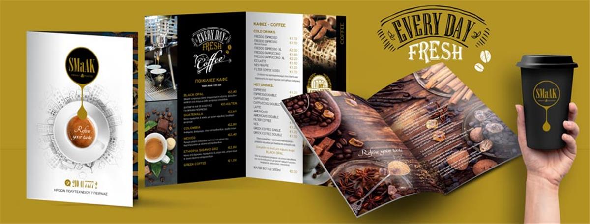 delivery menu design & printing 