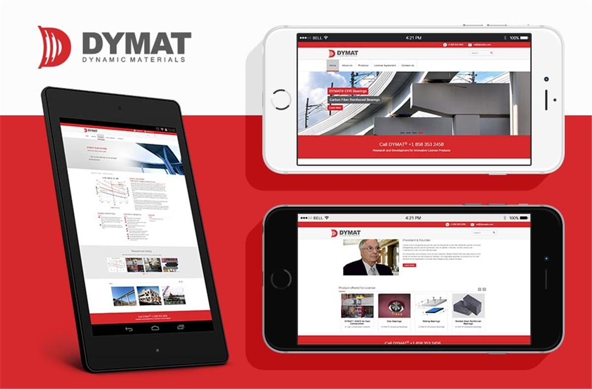 Dymat website 